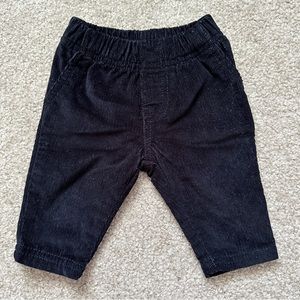 Carter’s Black Corduroy Pants 3 Months